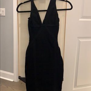 Long black dress